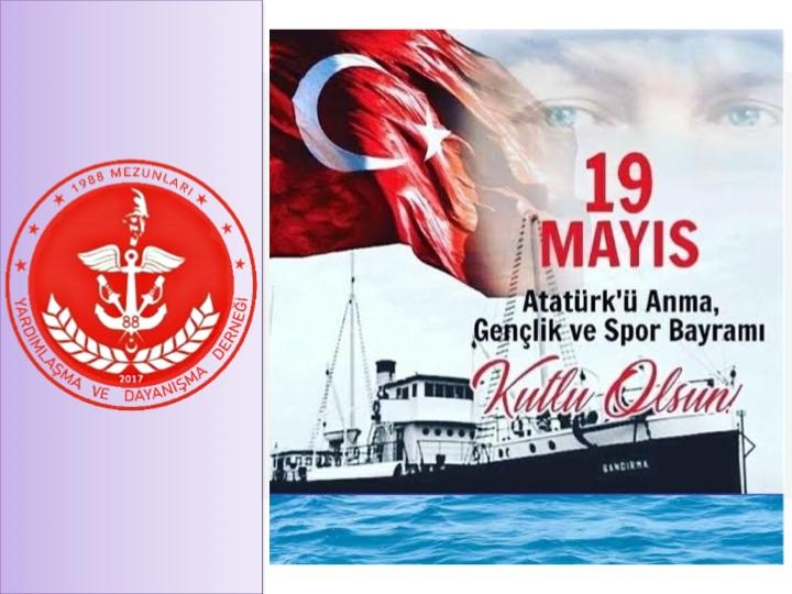 19 Mayıs Atatürk’ü Anma Gençlik ve Spor Bayramı’mız Kutlu Olsun